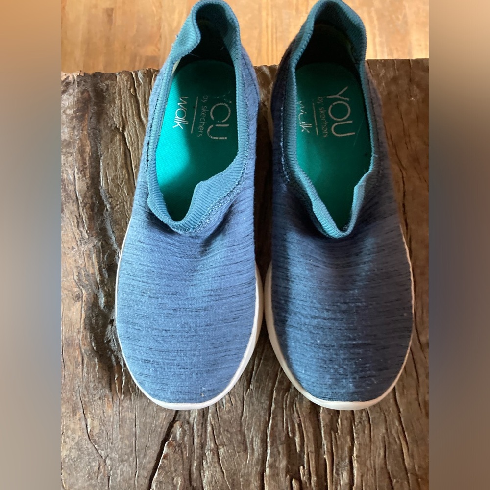 YOU WALK BY SKECHERS  Slate Blue. Size 5.5. Great condition